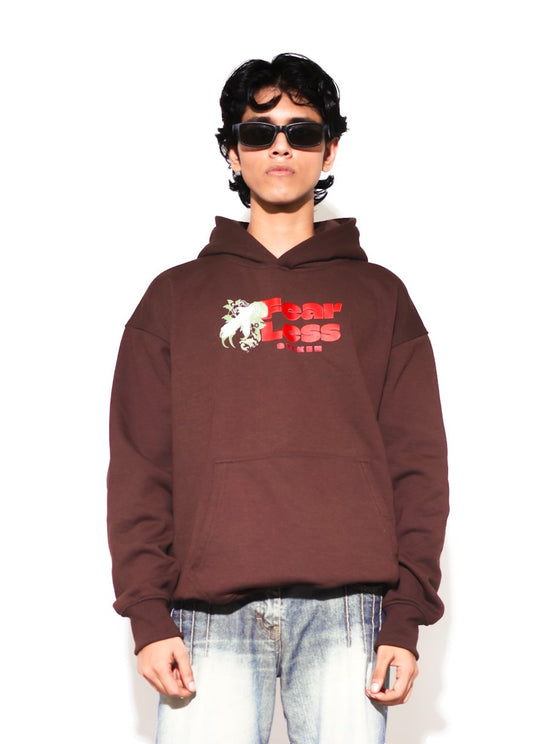 DRAGON BROWN HOODIE