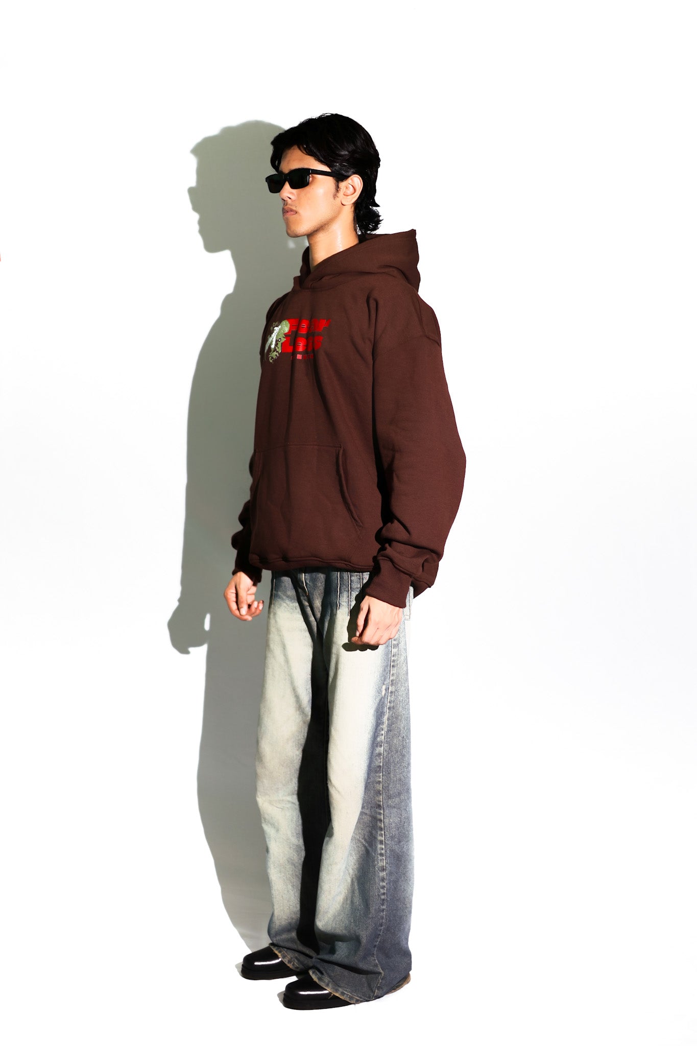 DRAGON BROWN HOODIE