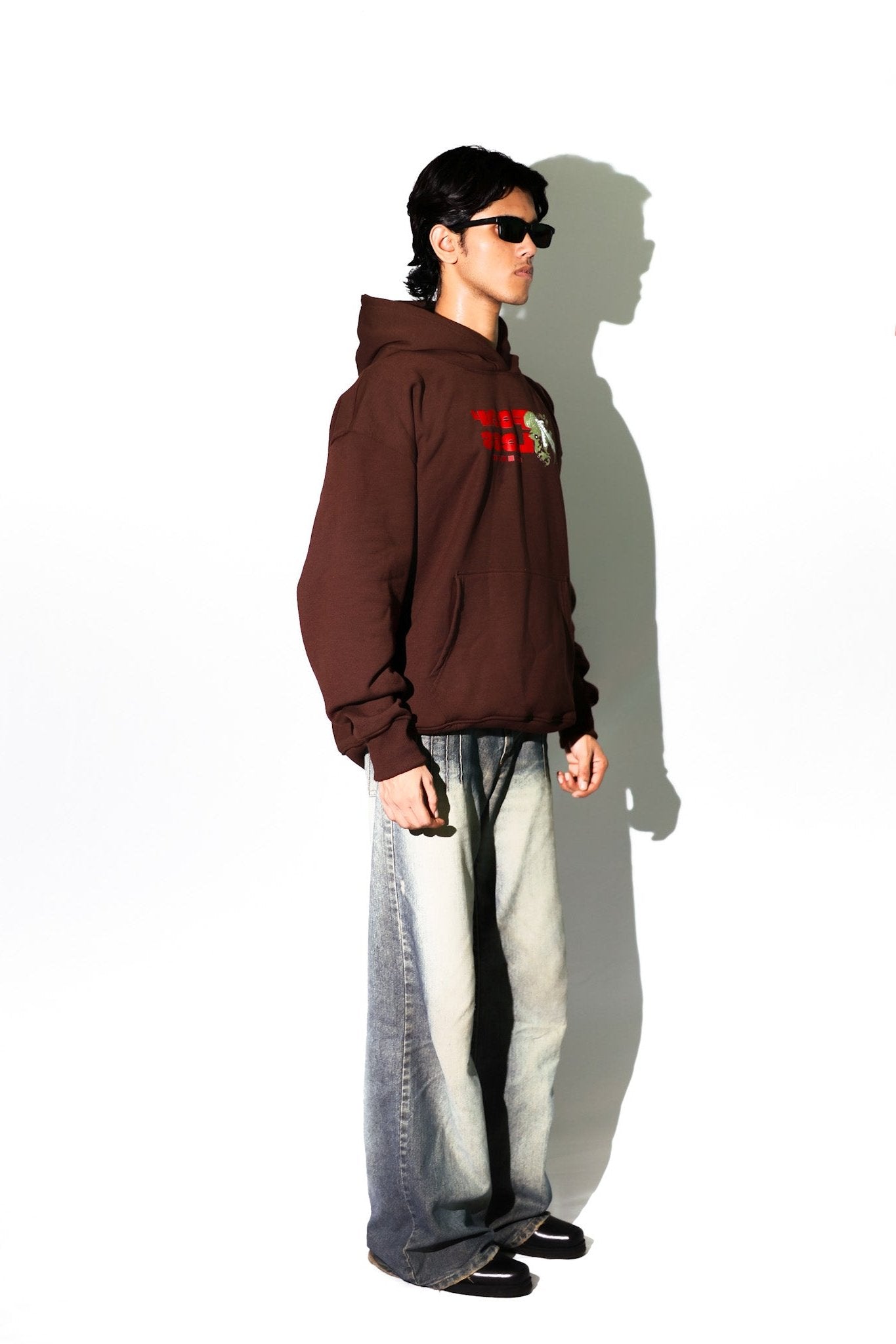 DRAGON BROWN HOODIE