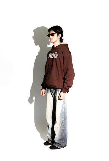 PLAIN BROWN HOODIE